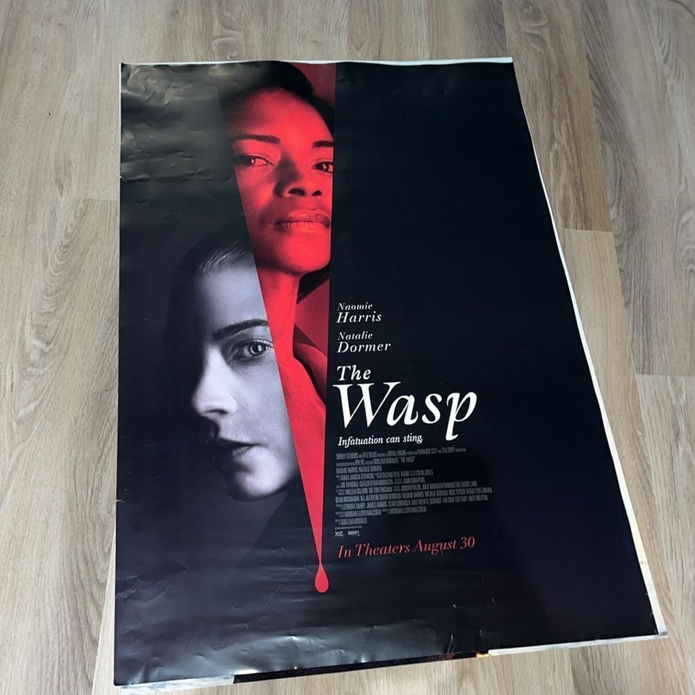 The Wasp film theatre promo 27x 39 Movie Poster Naomi Harris Natalie Dormer